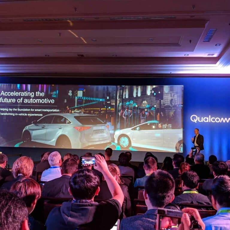 Qualcomm Ai-equipped car: article