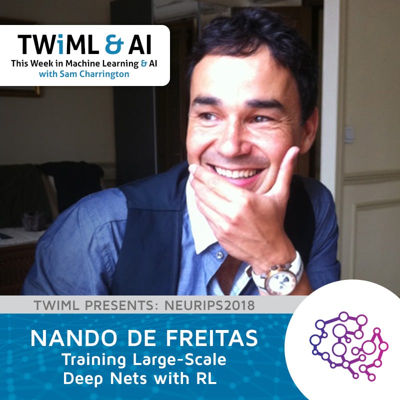 Cover Image: Nando de Freitas - Podcast Interview